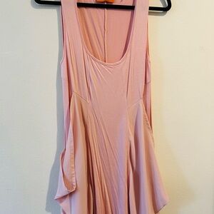 Patrizia Luca Light Pink Flowing Tank Top